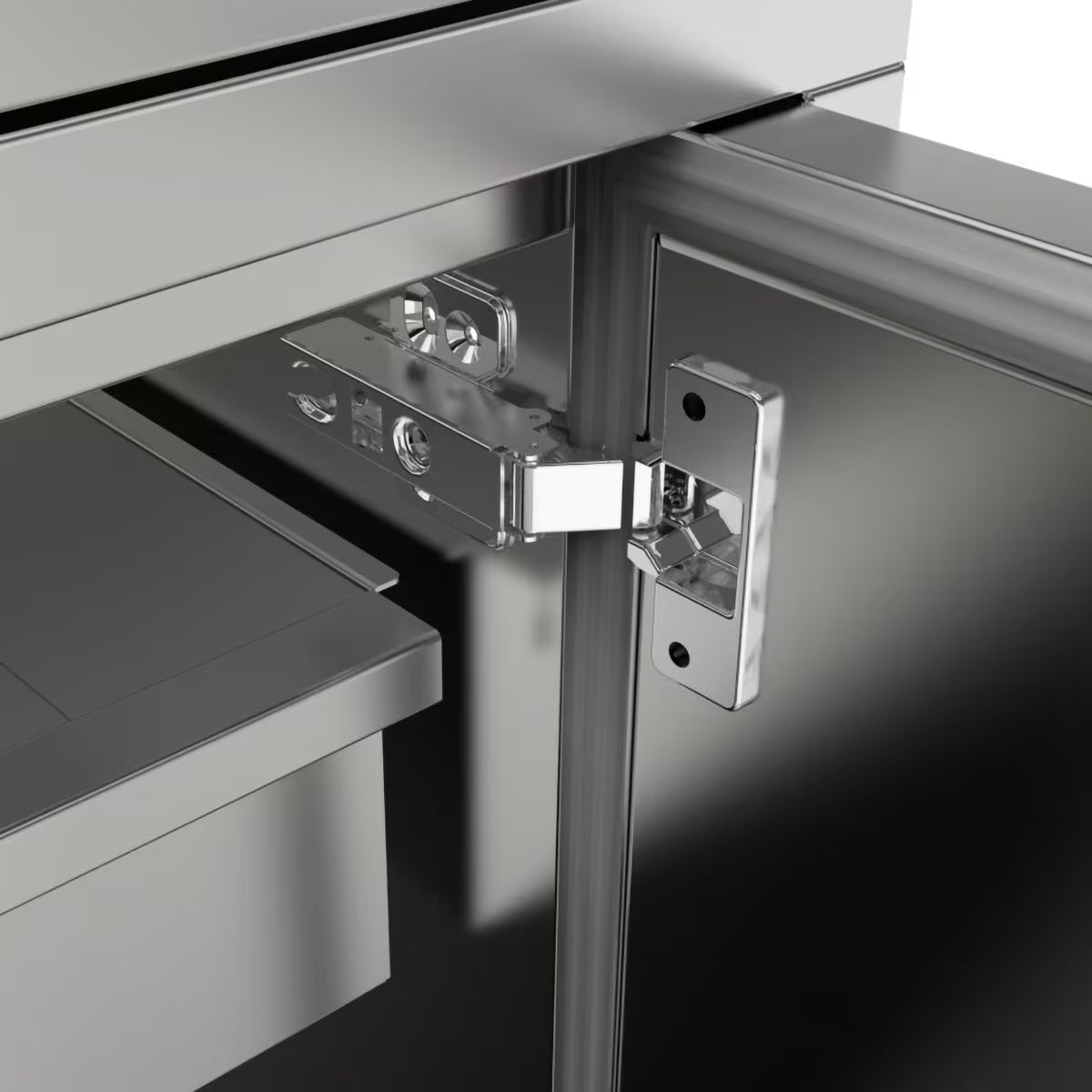 Sunstone SBC30DSPC – 30-Inch Double Slide Pull-Out Cabinet
