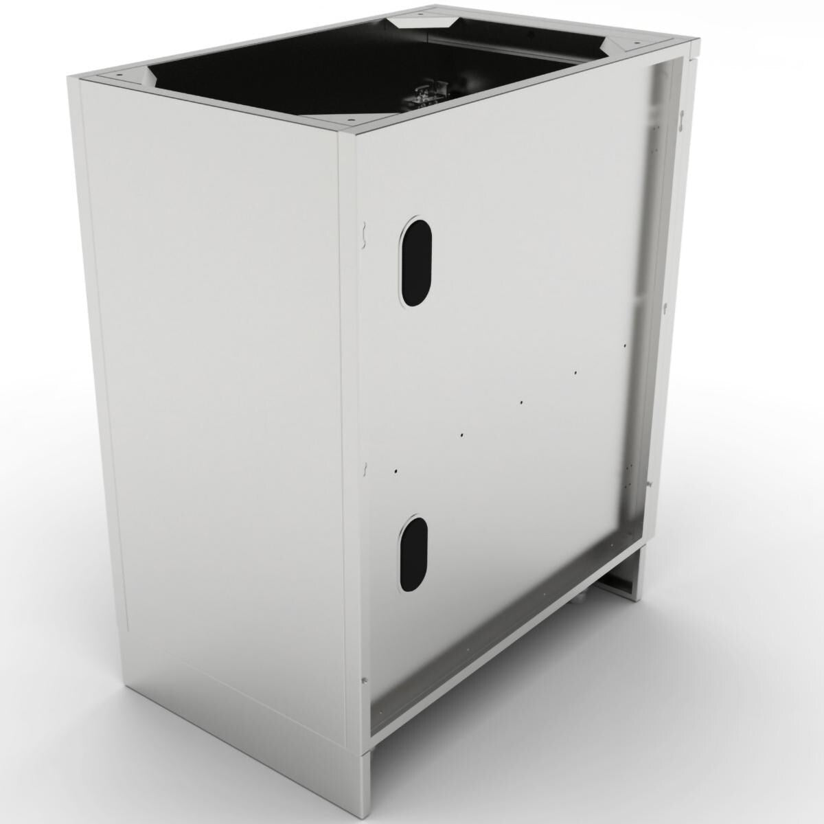 Sunstone SBC18FSDR – 18-Inch Flip-Top Slide-Out Drawer Cabinet
