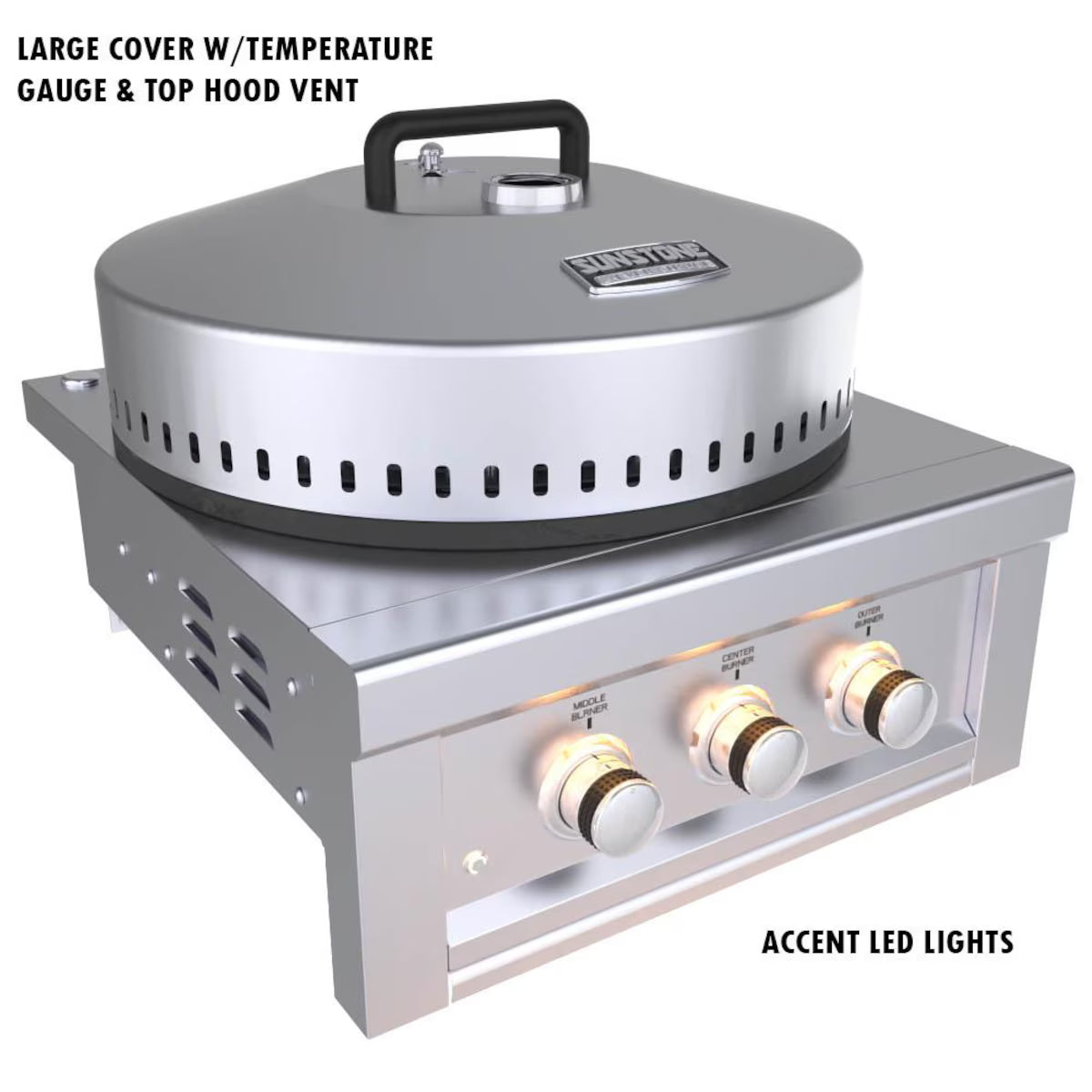 Sunstone Metal 24" Power Cirque Burner Complete Package