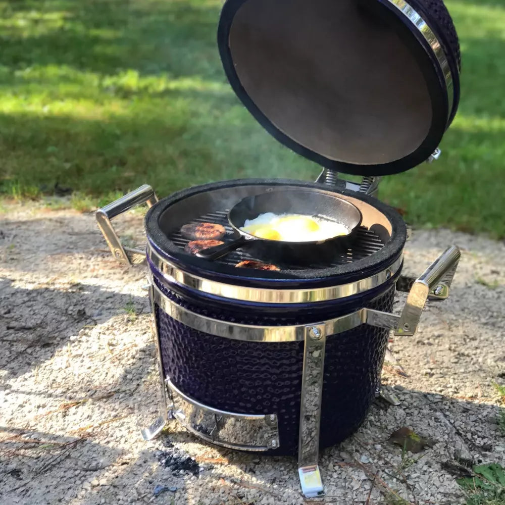 Saffire Small 13″ Kamado Grill – Sapphire Blue