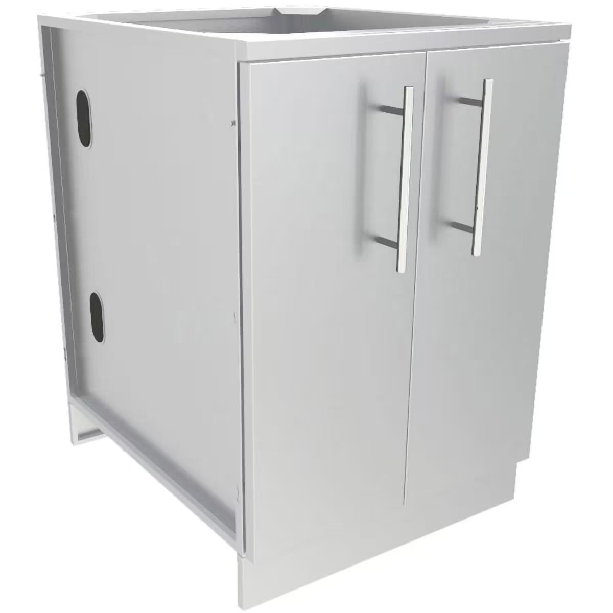 Sunstone SBC24FDD – 24-Inch Double Drawer Outdoor Kitchen Cabinet