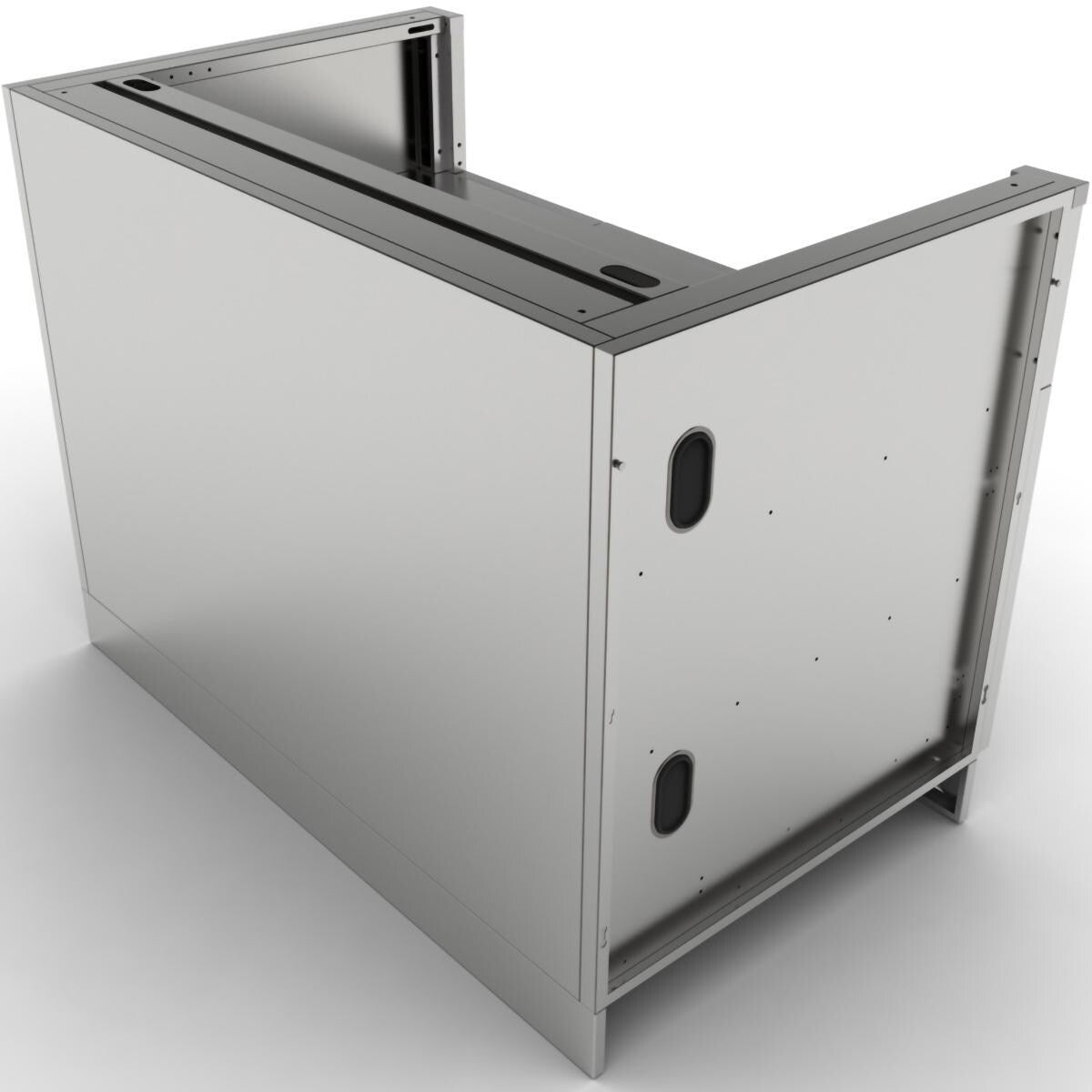 Sunstone SAC46GLPCD – 46-Inch Gas Grill Base Cabinet with Propane Tank Storage
