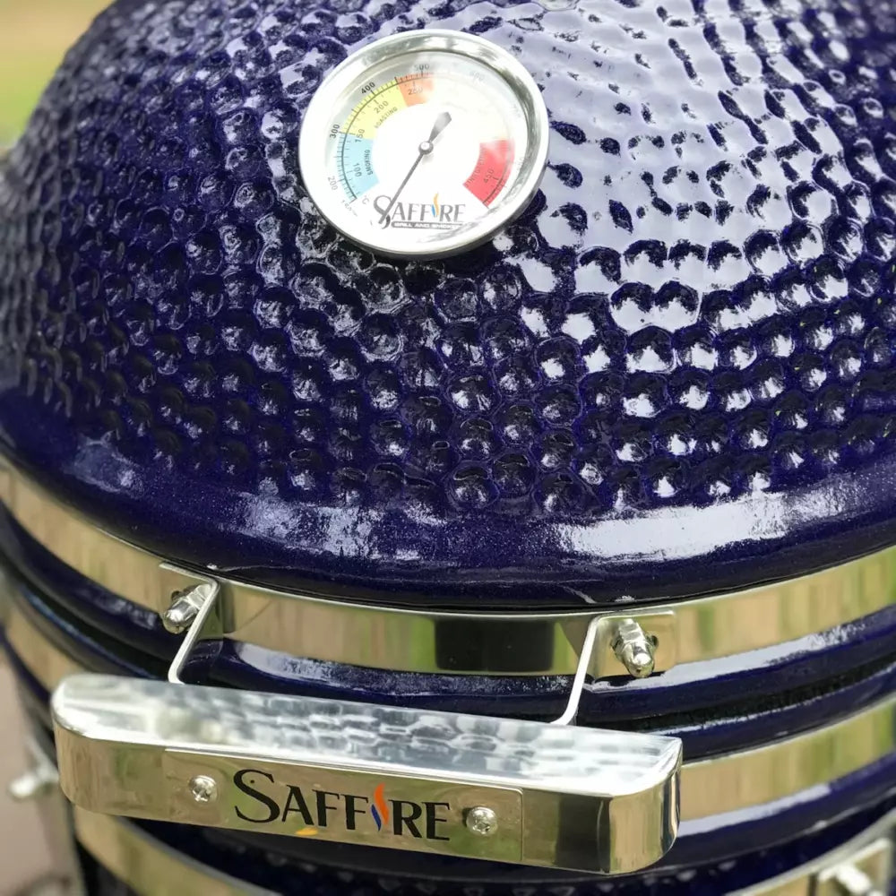 Saffire Small 13″ Kamado Grill – Sapphire Blue