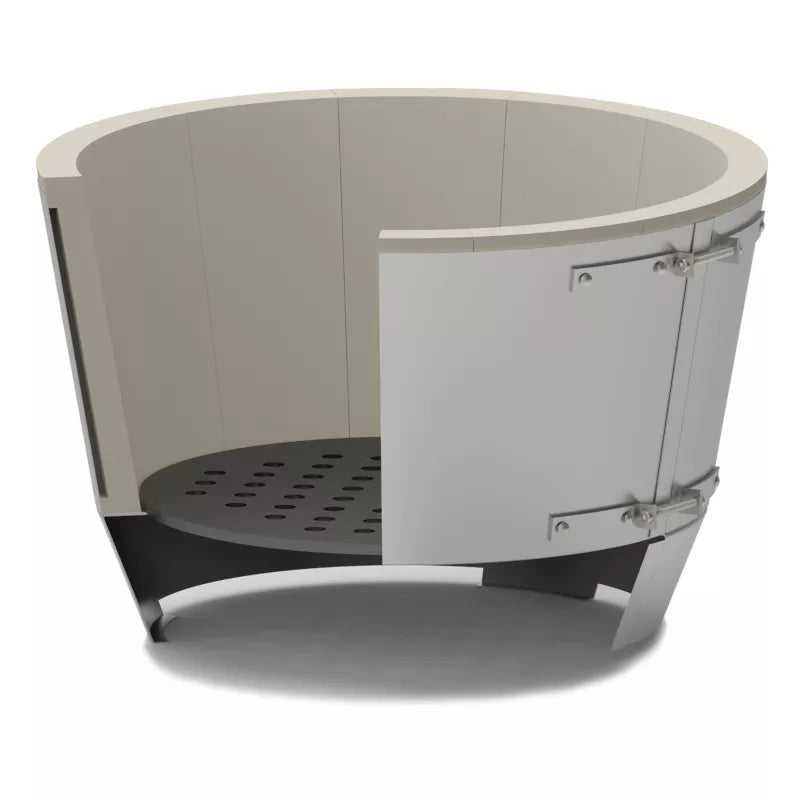 Saffire XL 23" Kamado Grill – Bronze Series (Onyx Black)