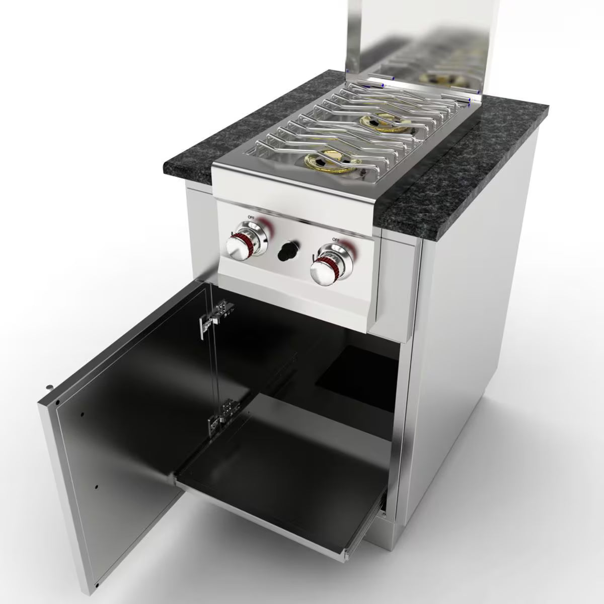Sunstone 20-Inch Single Drawer Base Cabinet Outdoor Kitchen Cabinet