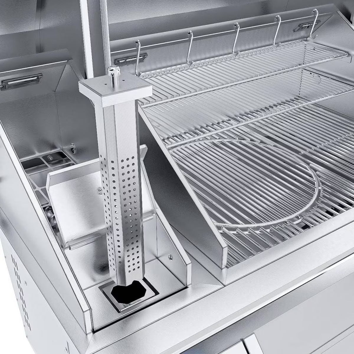 Sunstone 40" Built-In Electric Pellet Grill with Cold Smoker