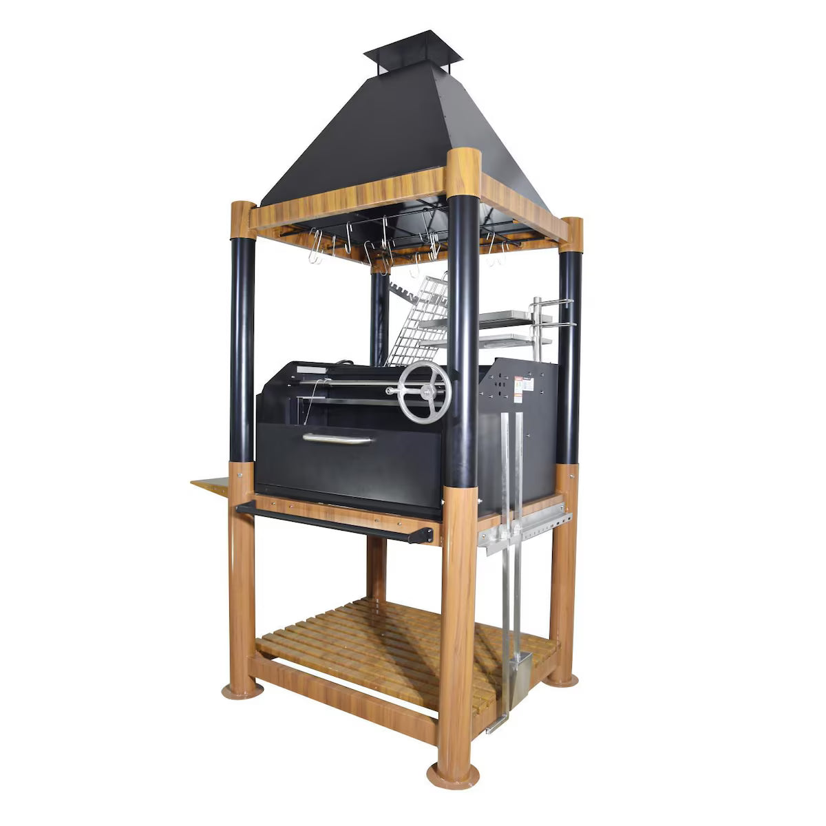 Tagwood BBQ02SI Argentine Firewood & Charcoal Grill