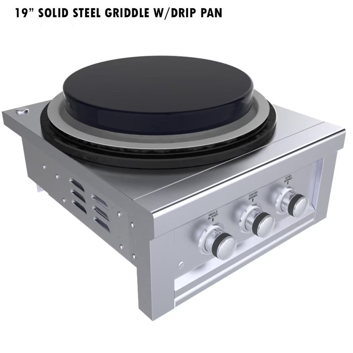 Sunstone Metal 24" Power Cirque Burner Complete Package