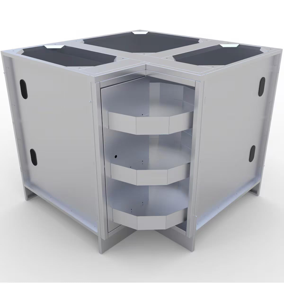 Sunstone SBC12SLS – 12-Inch Single Slide-Out Drawer Cabinet