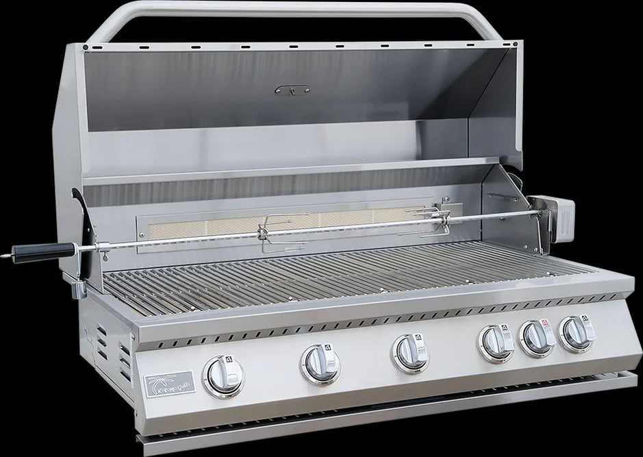 KoKoMo Grills 5‑Burner Rotisserie Kit – KO‑BAK5BG‑R